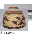 Hupa, Karok, or Yurok trinket basket