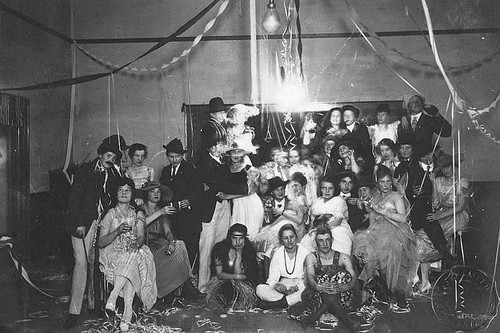 Cabaret Party, Lindsay, Calif., 1920