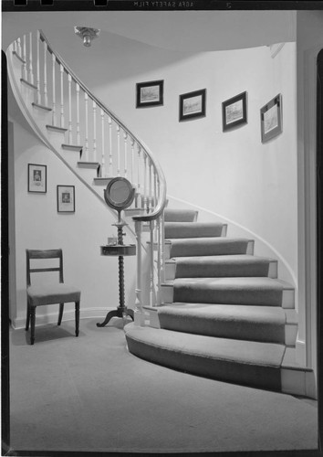[Miscellaneous interiors]. Staircase