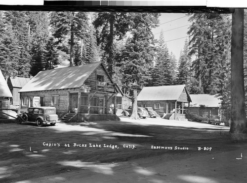 Cabin's at Bucks Lake Lodge, Calif