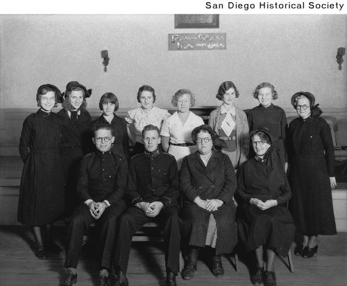 Group of Salvation Army employees