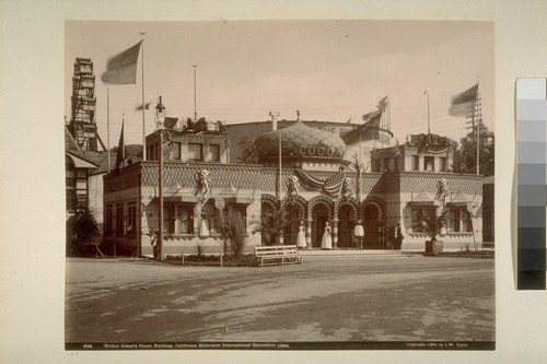 Walter Baker's Cocoa Bldg., C.M.I.E., 1894