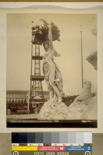 Figure on the Allegorical Fountain, Midwinter Fair