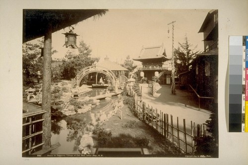 Scene in Japanese Village at C.M.I.E., San Francisco, 1