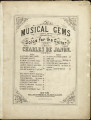 Musical Gems Arranged as Solos for the Guitar by Charles de Janon