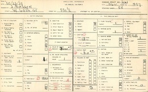 WPA household census for 831 1/2 WEST 65TH STREET, Los Angeles County