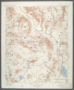 California. Avawtz Mountains quadrangle (60'), 1933