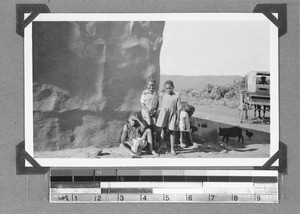Children in Bersheba, Enon, South Africa, 1934