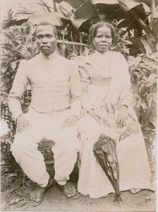 Malagasy couple, in Madagascar