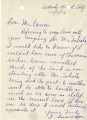 Letter from T. [Toshiaka] Suminaga to Mr. [John Victor] Carson, Dominguez Estate Company, December 8, 1937