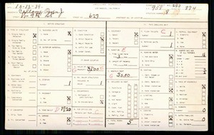 WPA household census for 623 W 9TH ST, Los Angeles County