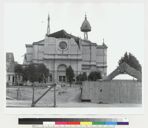 St. Dominic's, from Pierce Street near Bush Street