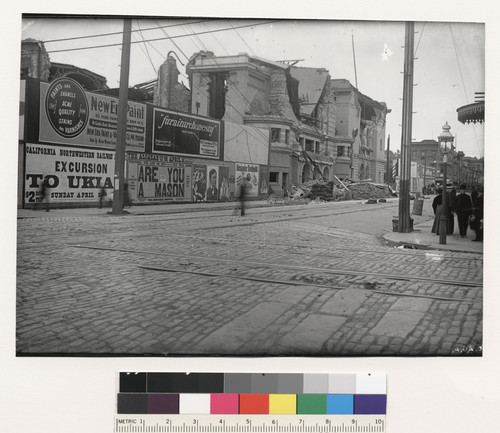 Temple on Geary Street about Fillmore. [Temple of Congregation Beth Israel.]