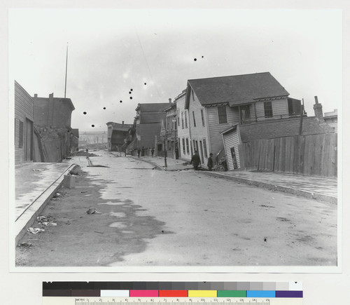 Along Dore Street near Brannan Street