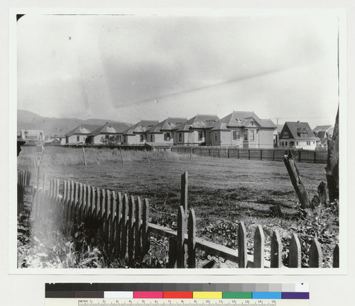 Ward Street, looking east southeast from Shattuck Ave., Berkeley