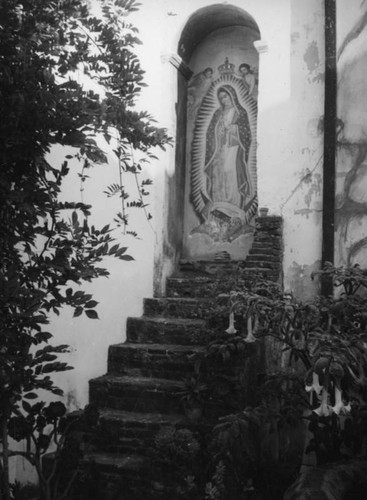 Painting of the Madonna, Mission San Luis Rey, Oceanside