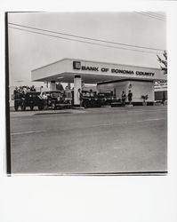 Bank of Sonoma County drive-up bank, Sebastopol, California, 1970