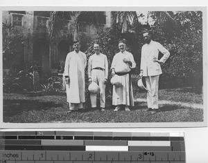 Maryknoll priests at Hong Kong, China, 1924