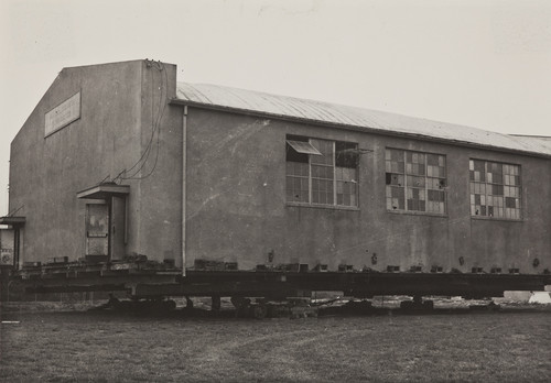 Moving the girl's gym, Citrus Junior College, 1952
