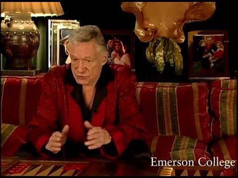 Hugh Hefner with Emerson College - Interview