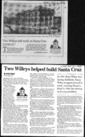 Two Willeys left mark on Santa Cruz