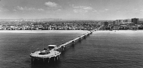Venice Pier viewed from McBlimp
