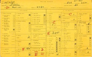 WPA household census for 4232 WALL, Los Angeles