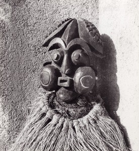 Bamum mask, in Cameroon