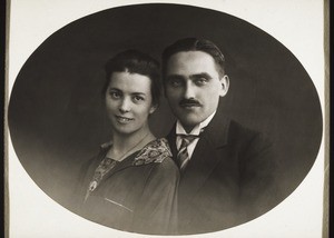 Dr and Mrs Traut in China, 1925