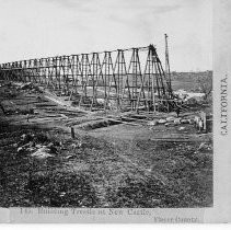 Building Trestle at New Castle, Placer County