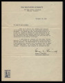 Letter from Elmer L. Shirrell, Relocation Supervisor, to whom it may concern, November 12, 1943
