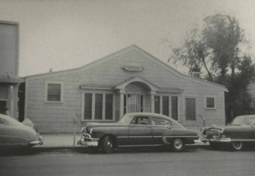 Exterior of Lancaster Community Hospital, Lancaster, California, 1950s