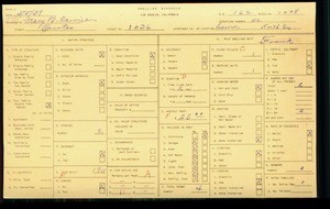 WPA household census for 1036 OVERTON, Los Angeles