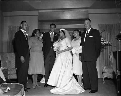 Reed Ball Wedding, Los Angeles, 1961