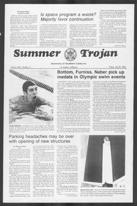 Summer Trojan, Vol. 69, No. 11, July 23, 1976