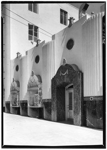 Exterior of the Max Factor Building, Los Angeles
