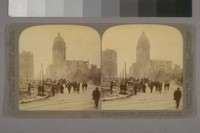 After the greatest of modern catastrophes--Market St. N. E. past the Call Bldg., San Francisco, Cal