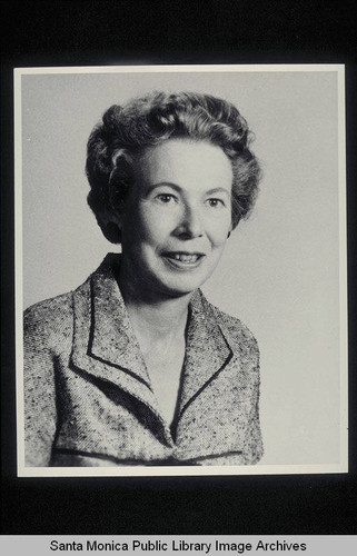 Patricia Terrill Brownell, City Librarian, Santa Monica, Calif., 1972-1974