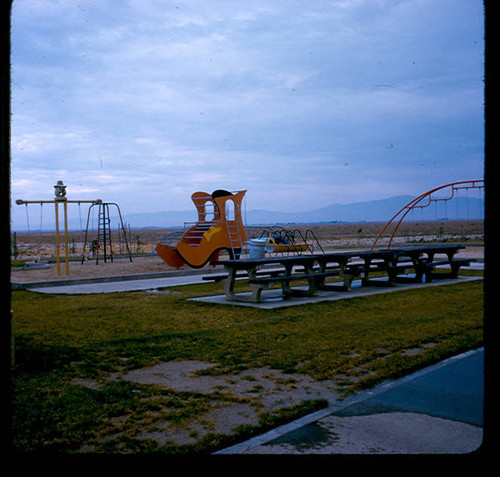 View of Apollo Park playground