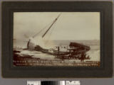 Remains of the Mabel Gray a three mast schooner wrecked at Redondo Cal. March 11, 1904