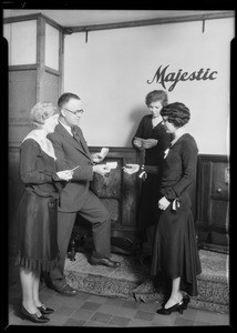Presenting Shrine tickets, Southern California, 1930