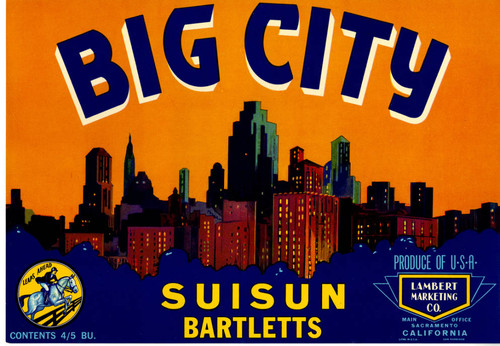 Big City Suisun Bartletts