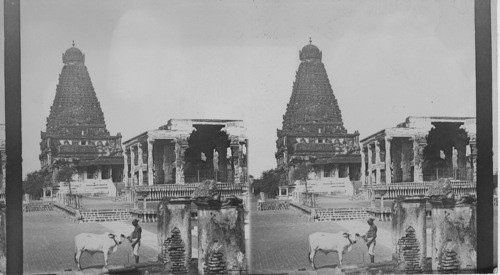 Brahathisvarar Temple, Tanjore, S. India