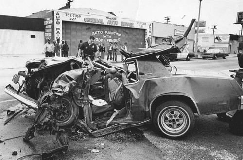Collision in South Los Angeles
