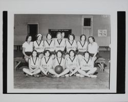 Dibble's Department Store girls basketball team