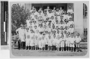 Orphans at the Maui Children's Home, Wailuku, Hawaii, Spring 1930