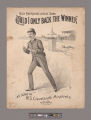Billy Emersonn's latest song could I only back the winner : as sung in W. S. Cleveland's Minstrels / Billy Emerson