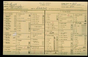 WPA household census for 523 W 49TH ST, Los Angeles County