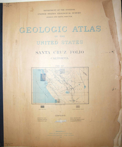 Geologic Atlas of the United States : Santa Cruz folio, California