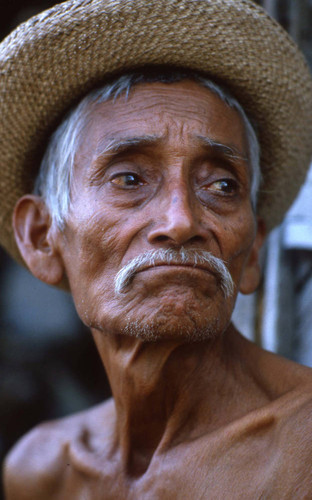 Portrait of elder man, Ciudad Delgado, San Salvador, 1983